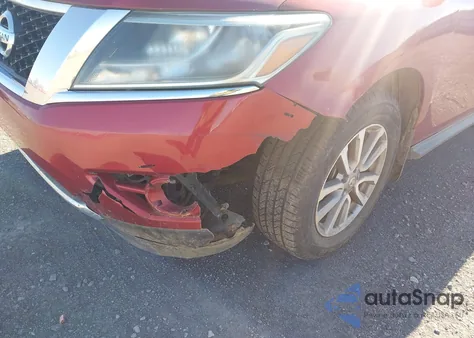 2014 Nissan Pathfinder S/Sv/Sl/Platinum z USA, uszkodzony, nr VIN 5N1AR2MM4EC720793